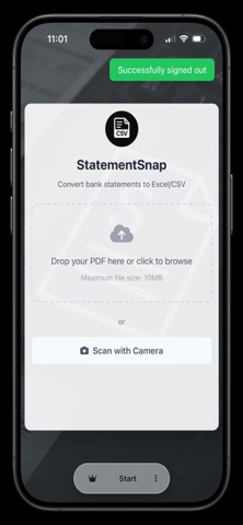 StatementSnap – Bank Converter screenshot