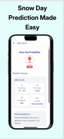 Flurry: Snow Day Predictor screenshot