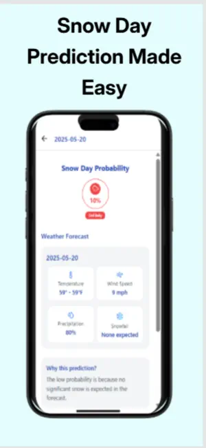 Flurry: Snow Day Predictor screenshot 2