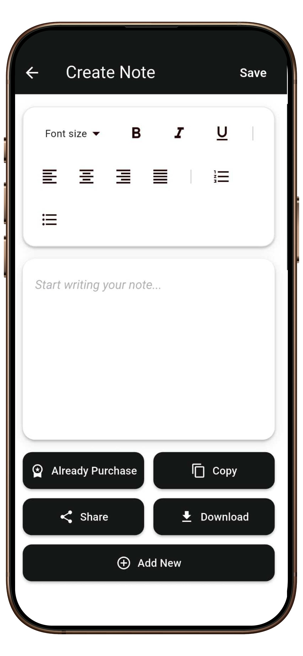 My Lists App screenshot 4