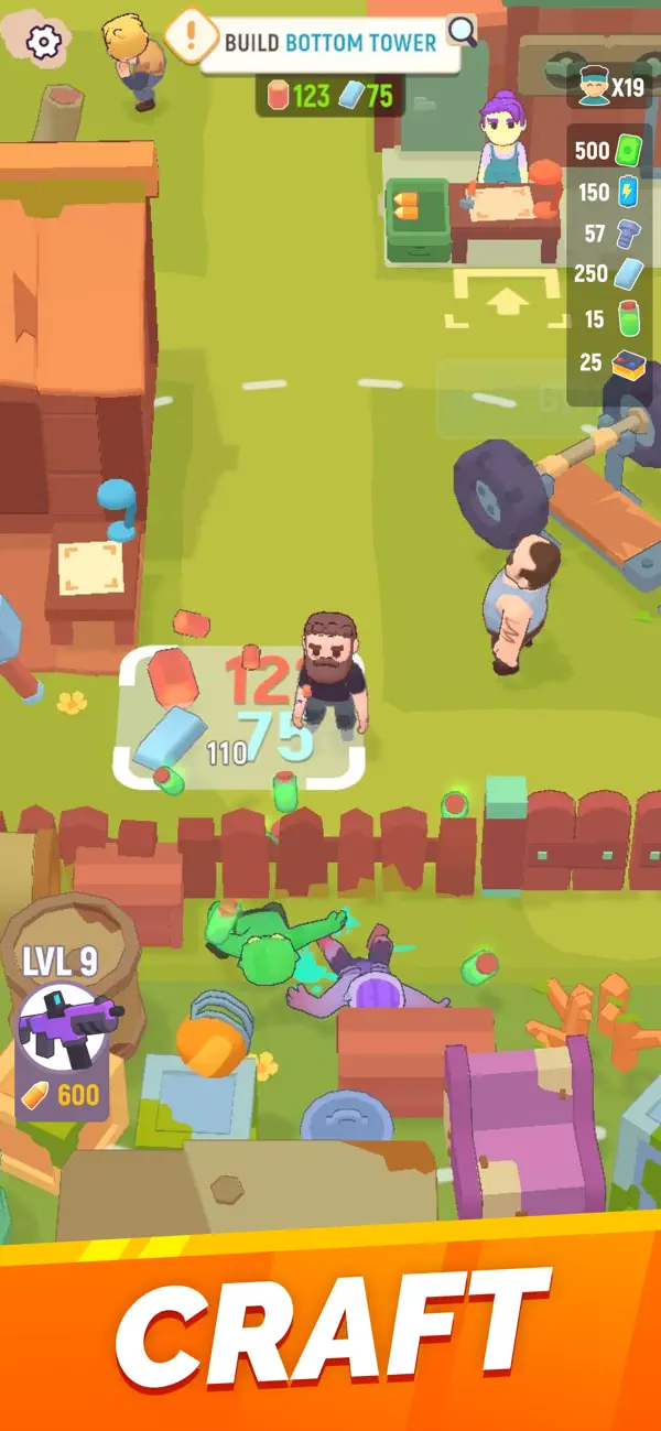 Last Stronghold: Idle Survival Hack screenshot 9 - game app interface