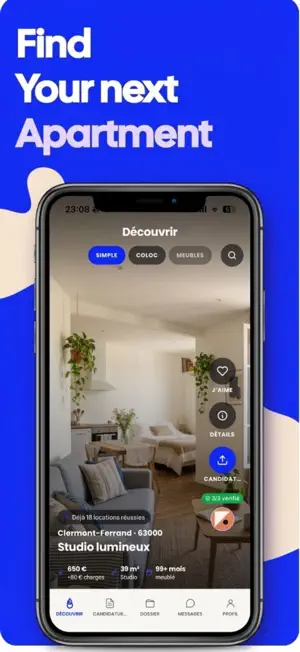 Cleare : Logement étudiant screenshot 1