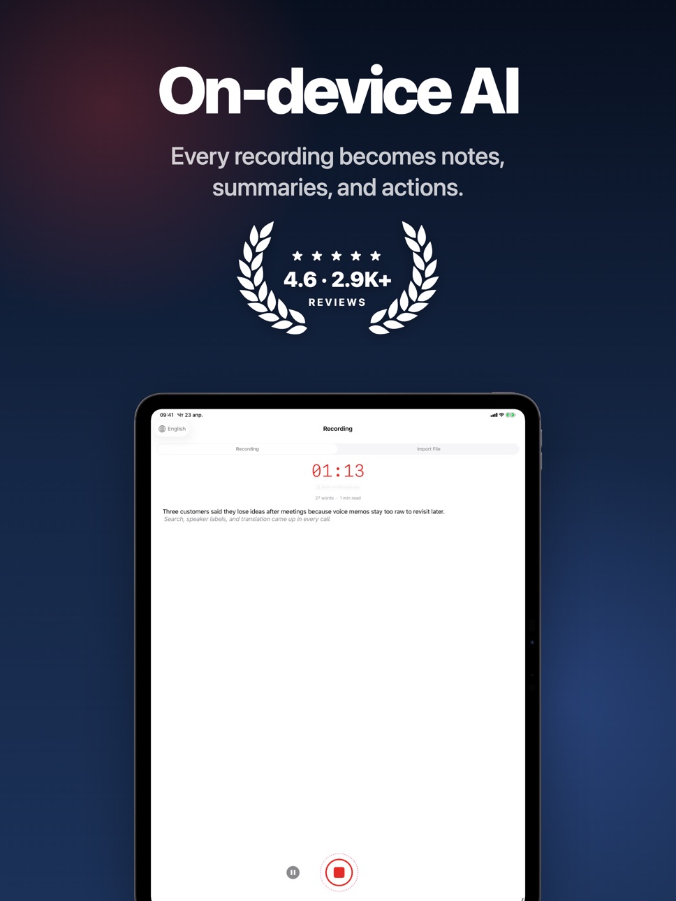 iPad screenshot