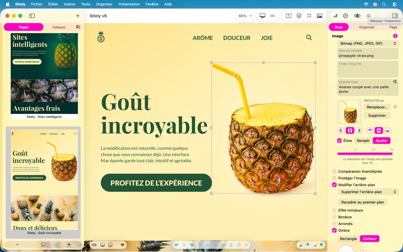 Screenshot #3 pour Sitely, AI Website Builder