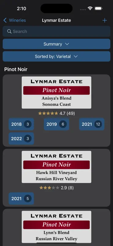 Bottles - Wine Cellar Manager screenshot 6 of 7