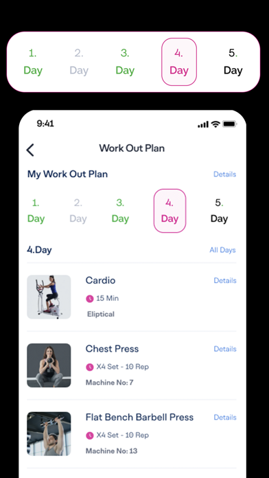 PANAX GYM VIP iPhone screenshot