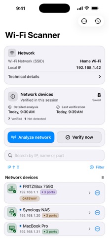 WiFi Device Finder Screenshot 1 of 5