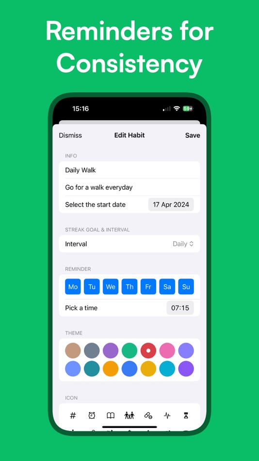 #4. Streaks – Daily Habit Tracker (iOS) 由: yusuf kildan