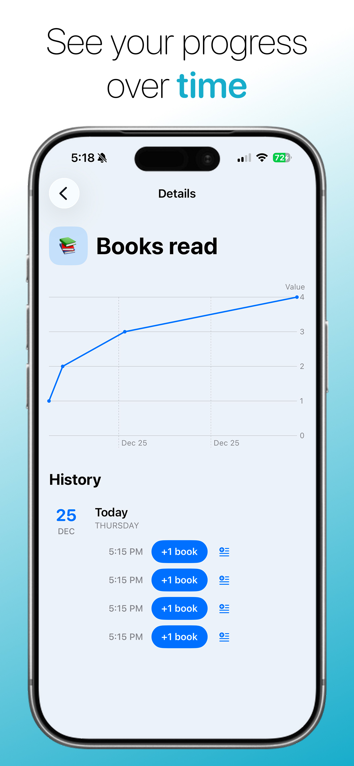 OnTrack - Simple Goal Tracker screenshot 3