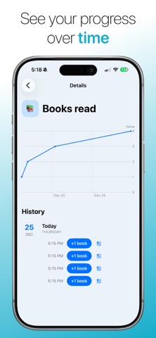 OnTrack - Simple Goal Tracker Screenshot 3 of 3