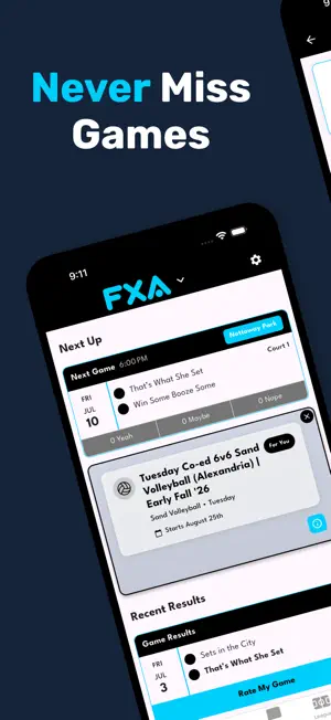 FXA Sports screenshot 1