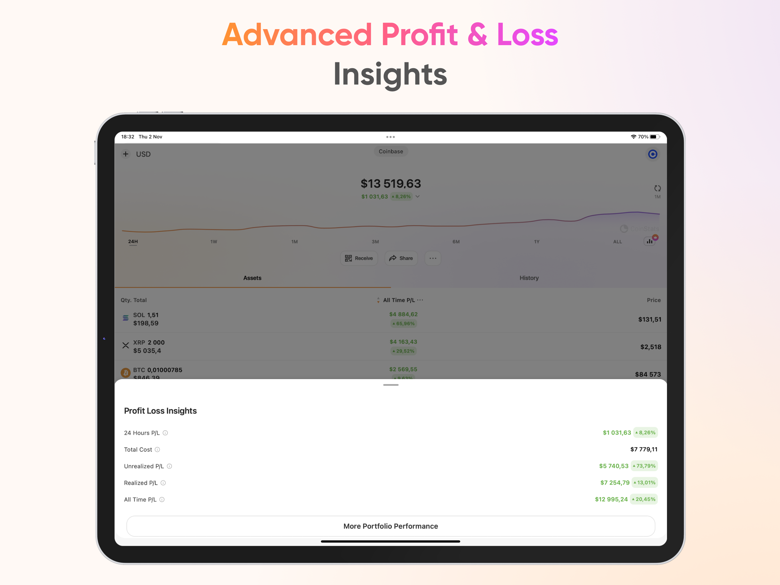 CoinStats: Crypto Portfolio screenshot 12