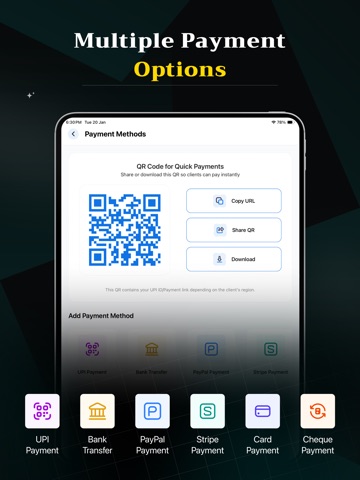 BizFlow: Invoice Maker & Bill iPad screenshot