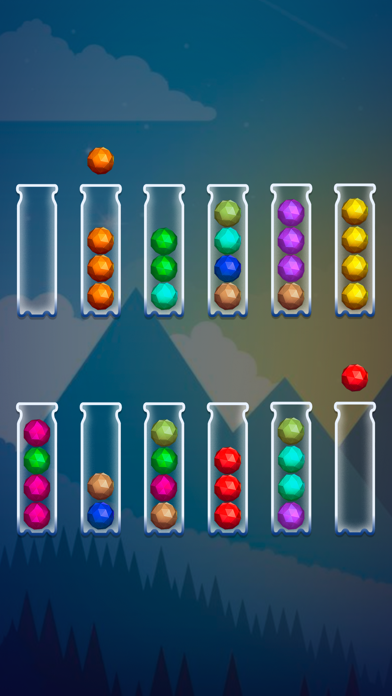 Screenshot #2 pour Ball Color Puz - Sorting Game