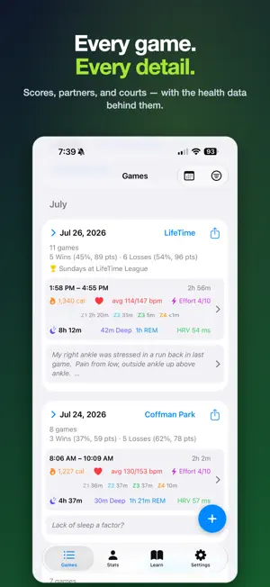 Pickleball Compass screenshot 1