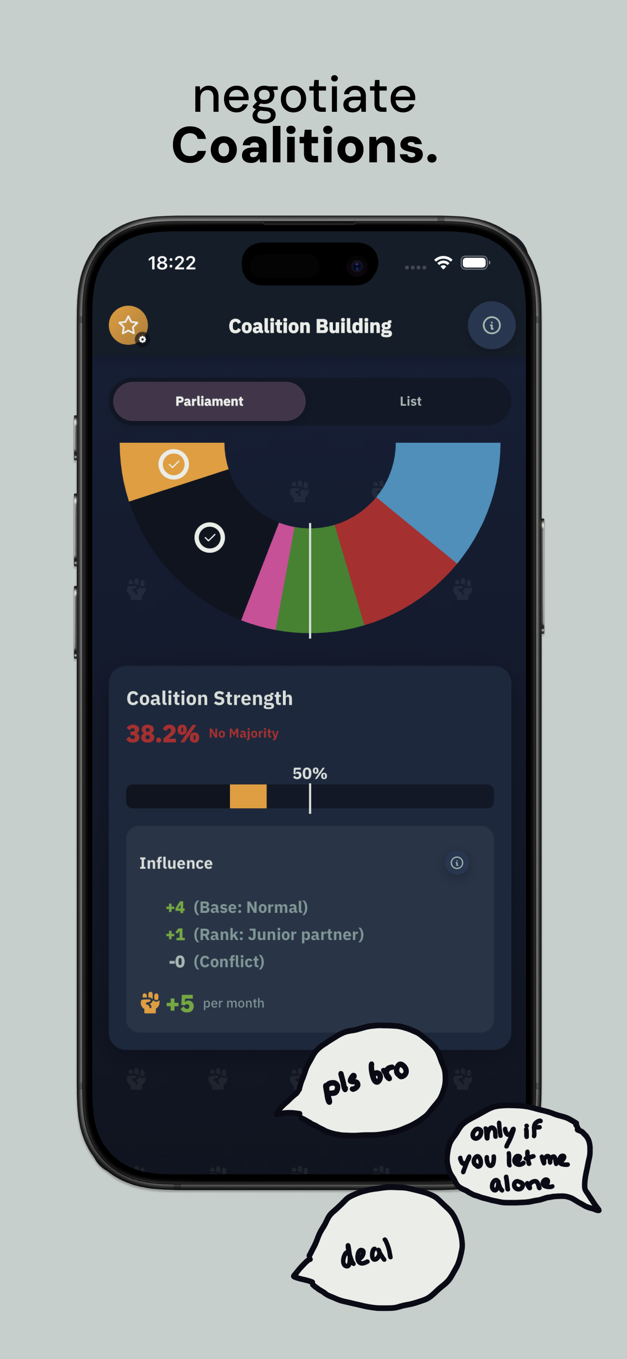 Volksvertreter: Politics Game screenshot 2