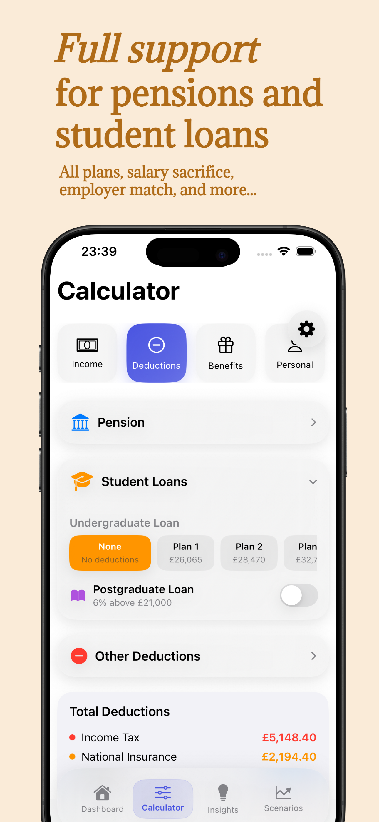 takehome: UK Take-Home Salary screenshot 4