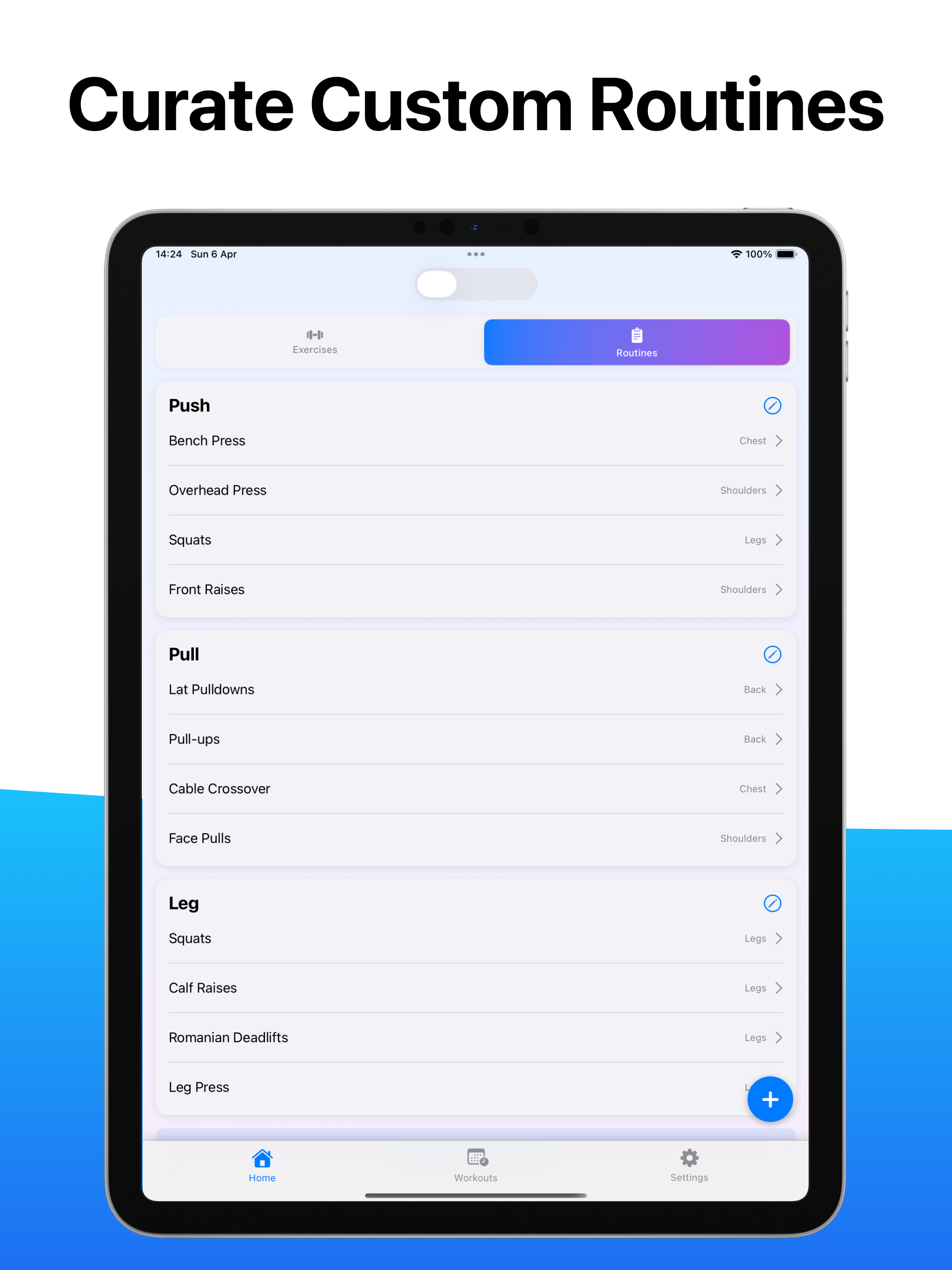 Simple Workout Tracker - Arnie
