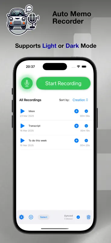 Auto Memo Recorder screenshot 6 of 10