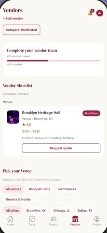 TheShaadi: Wedding Ecosystem Screenshot 2 of 6