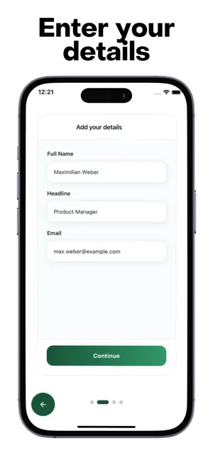 CV Builder – Resume Maker Pro screenshot 3