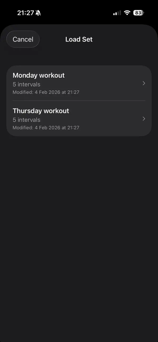 Screenshot #2 pour Barry's workouts