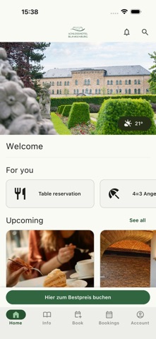 Schlosshotel Blankenburg screenshot