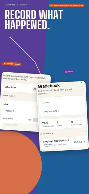 Lessonstead Homeschool Planner screenshot 4