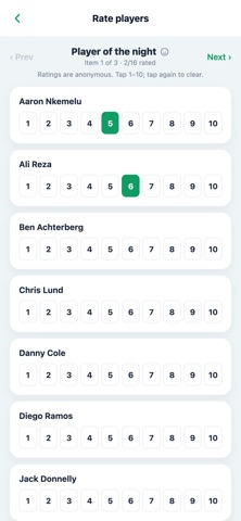 Rosterado: Team & League Screenshot 9 of 10