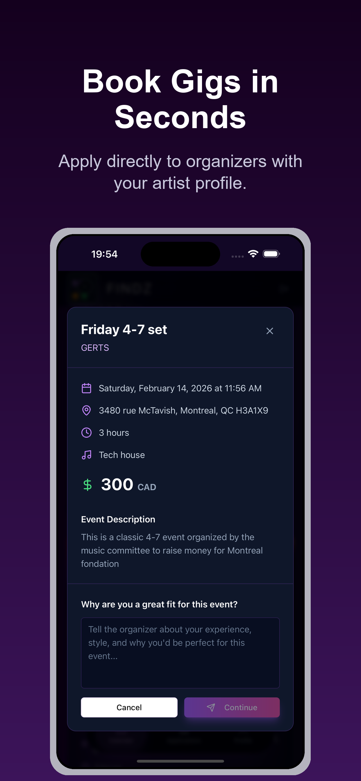 Findz Gigs screenshot 4