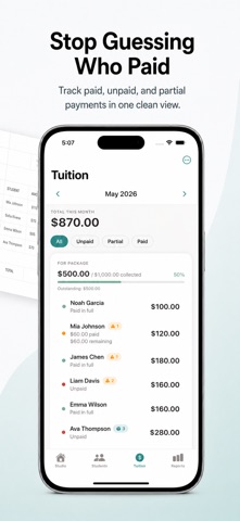 TutorTally Tutor Planner Screenshot 3 of 4