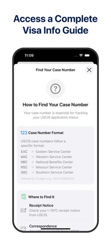 USCIS Case Tracking Assistant Screenshot 5 of 5