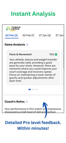 Swace - AI Tennis Coach screenshot