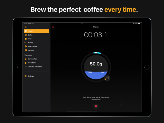 Screenshot #4 pour Filtru: Buy & brew coffee