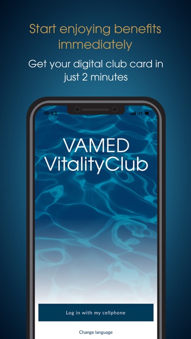 VAMED VitalityClub app Screenshot