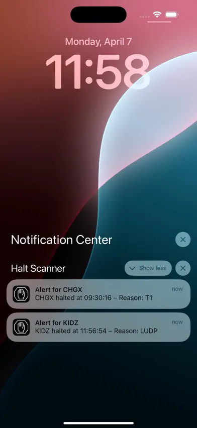 Halt Scanner screenshot 4