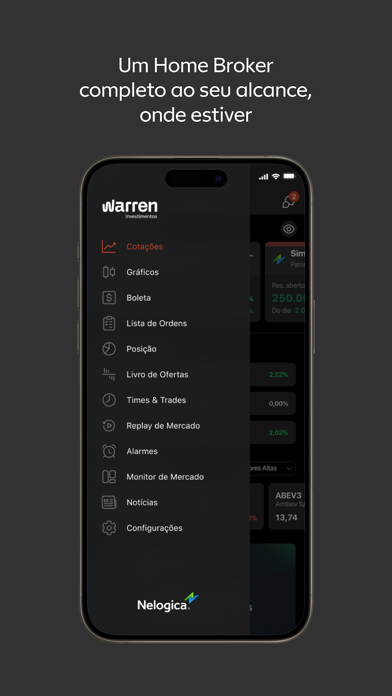 Warren Home Broker Screenshot