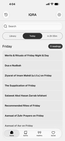 Iqra - the shia app iPhone screenshot 1