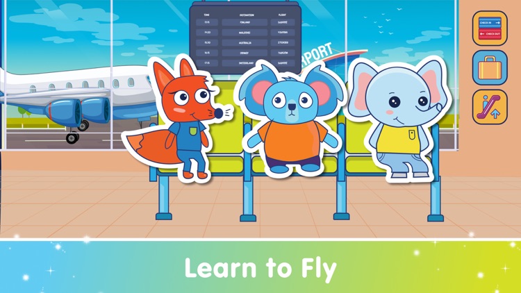 Airport Games for Kids 2+ Old