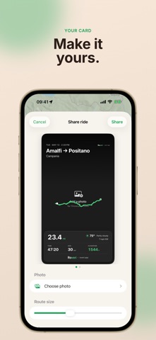 Roveri: Trip & Ride Journal iPhone screenshot