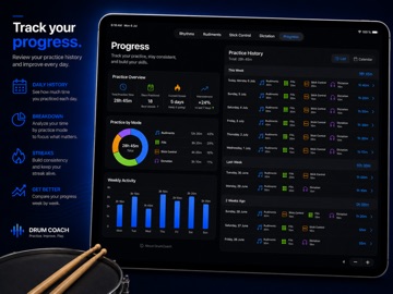 Drum Coach iPad screenshot