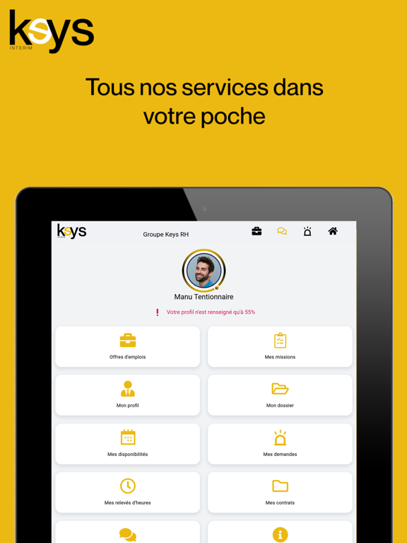 Screenshot #5 pour myKeys