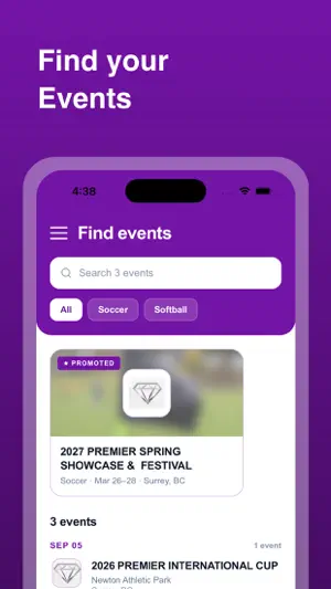 Premier Events screenshot 3