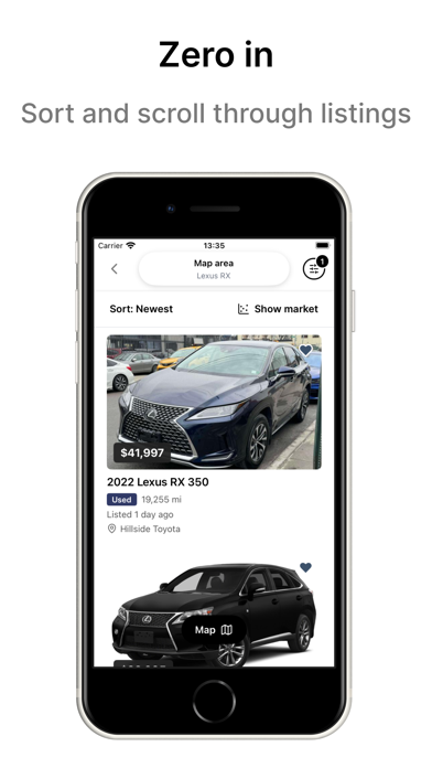 Visor - Smarter Car Search Screenshot