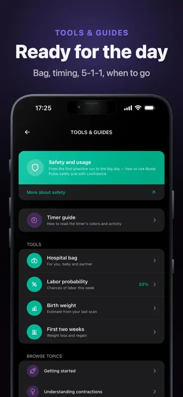 Bump Pulse: Contraction Timer screenshot 6 of 6