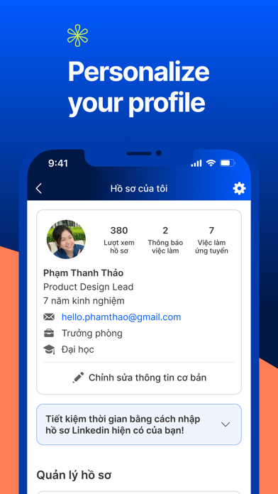 VietnamWorks - Job Search Screenshot