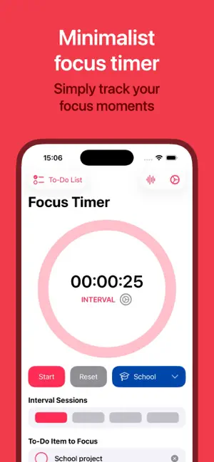 FocusMoments screenshot 1