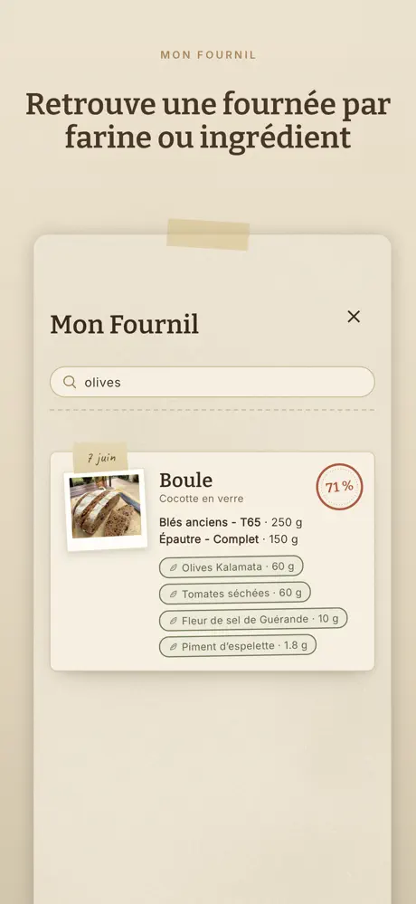 Mon Fournil – Pain maisonアプリ screenshot 4