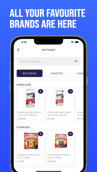 CloudMart Jordan screenshot - Shopping app preview