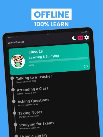 Learn Danish From English iPad screenshot